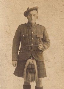 Private Thomas Howie McIntosh (S/25944)                                                               2nd Argyll and Sutherland Highlanders